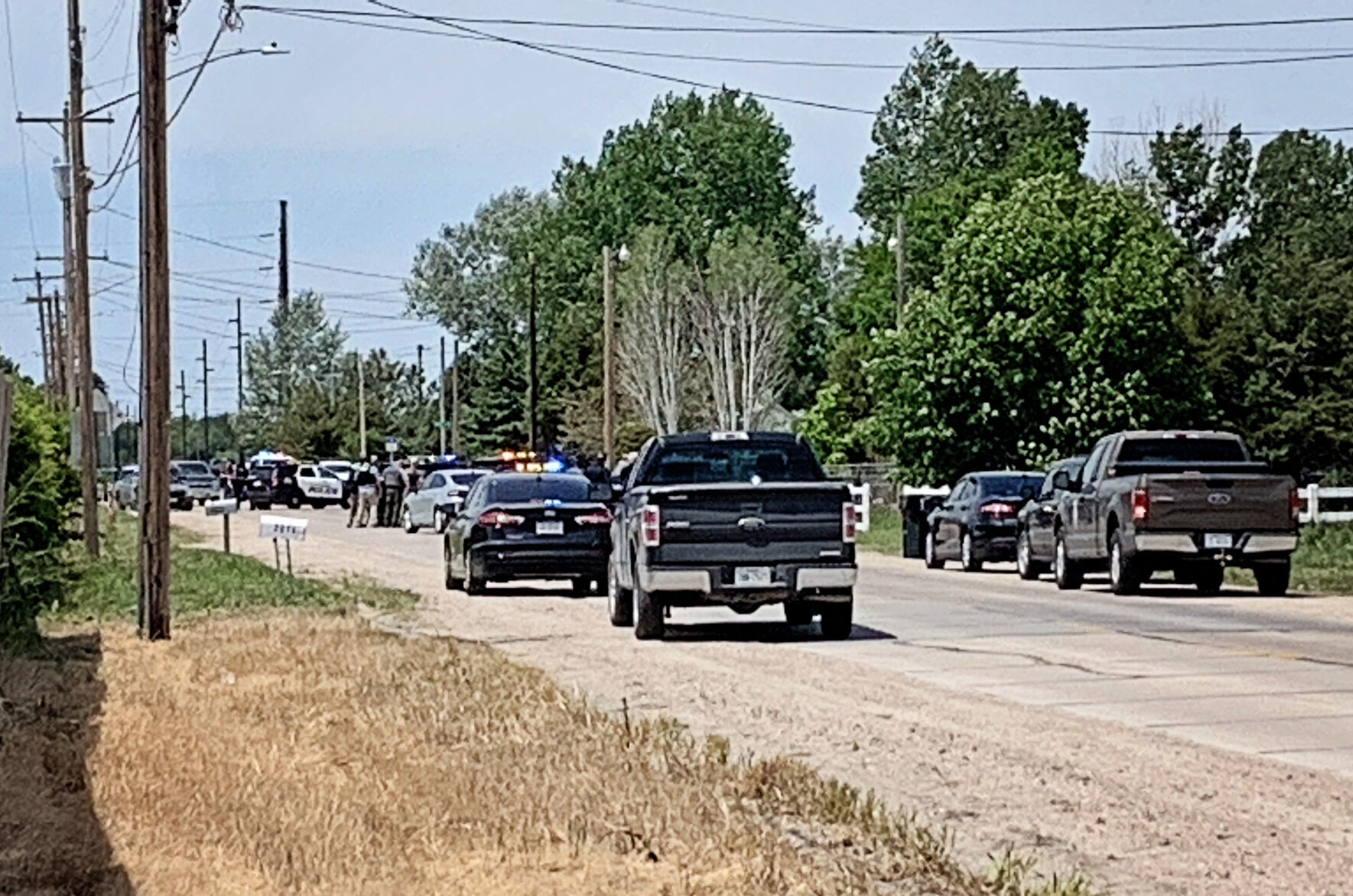 Authorities on scene of standoff